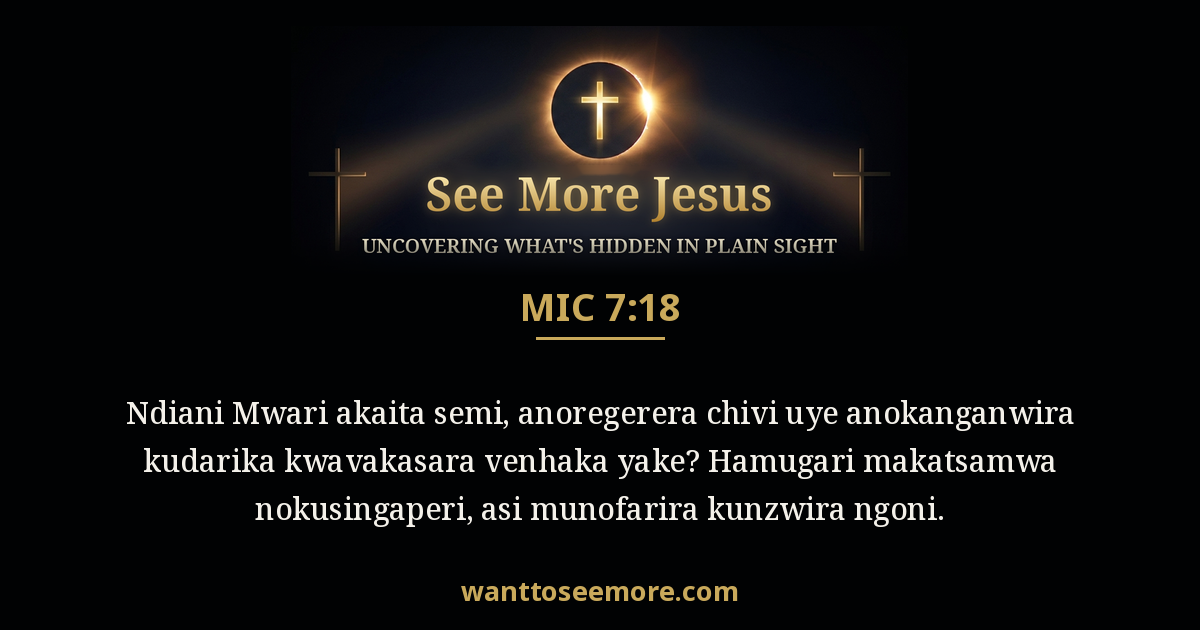 Micah 7:18