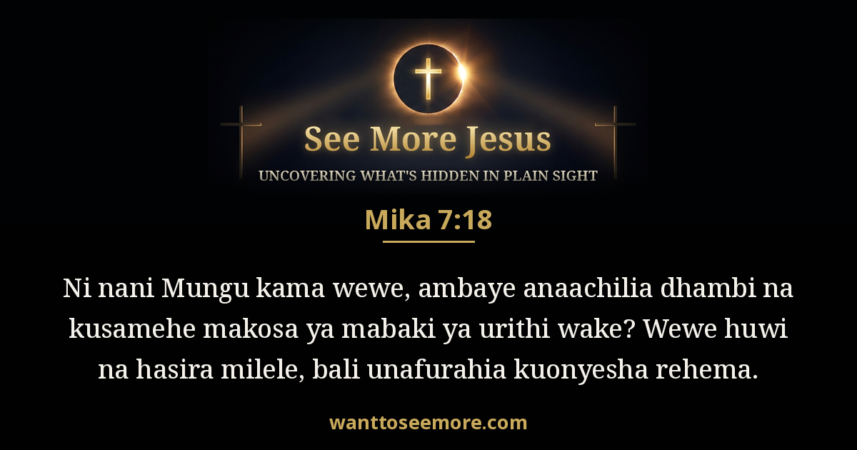 Micah 7:18