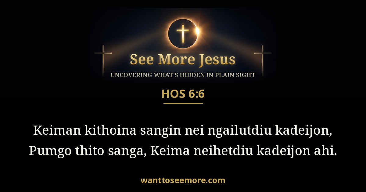 Hosea 6:6