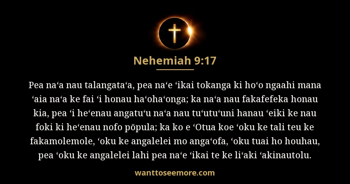 Nehemiah 9:17