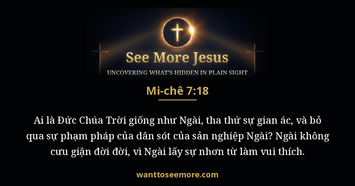 Micah 7:18