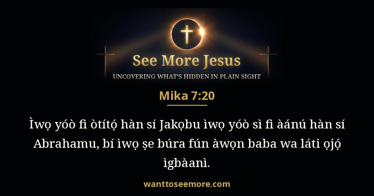 Micah 7:20