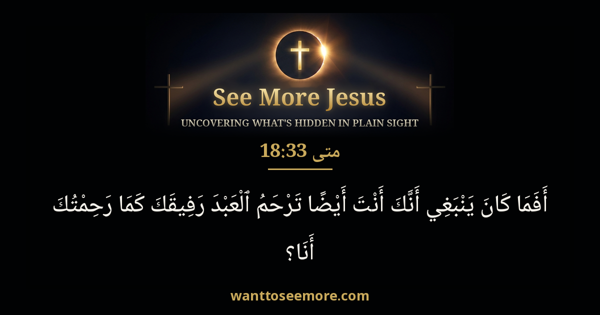 Matthew 18:33