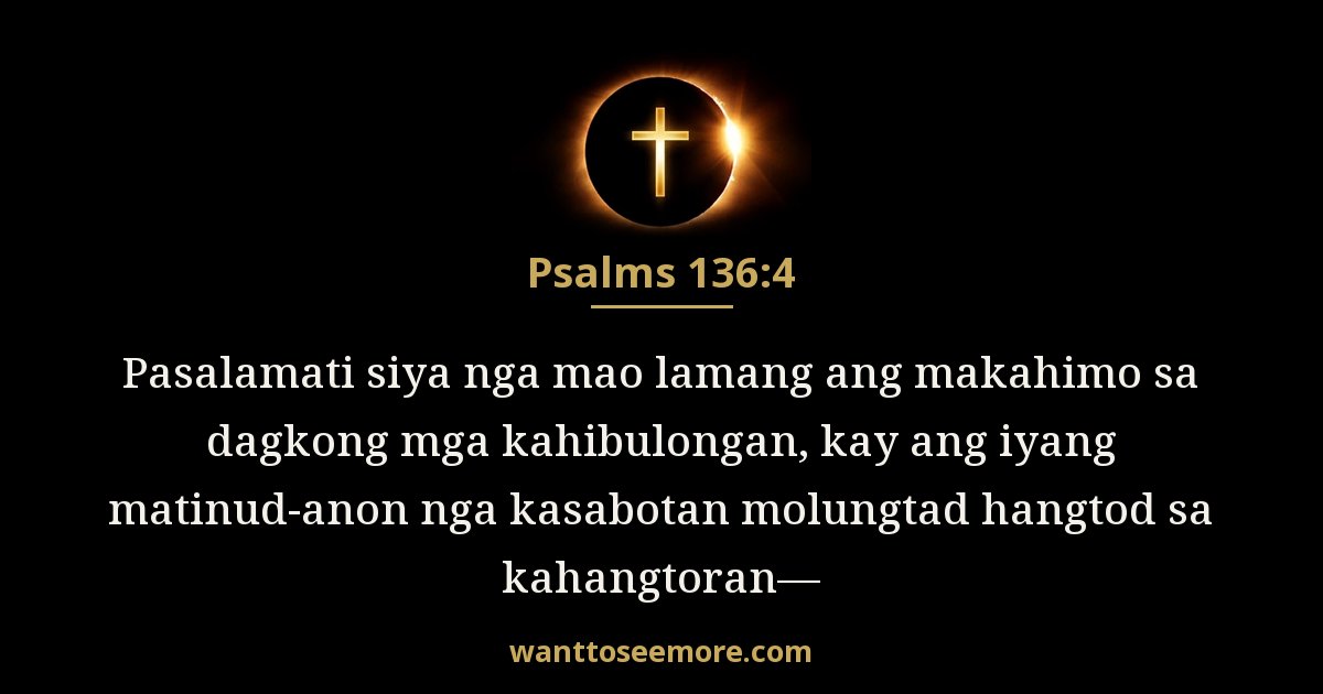 Psalms 136:4