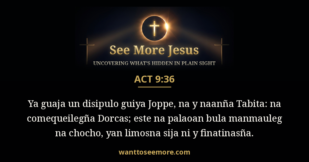 Acts 9:36