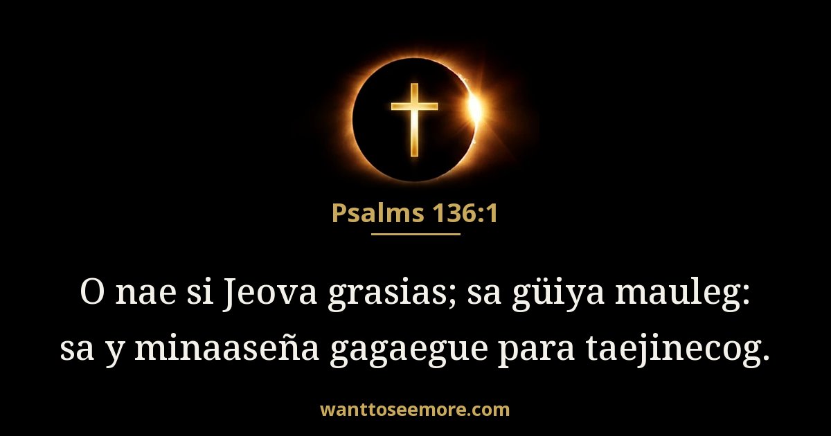 Psalms 136:1