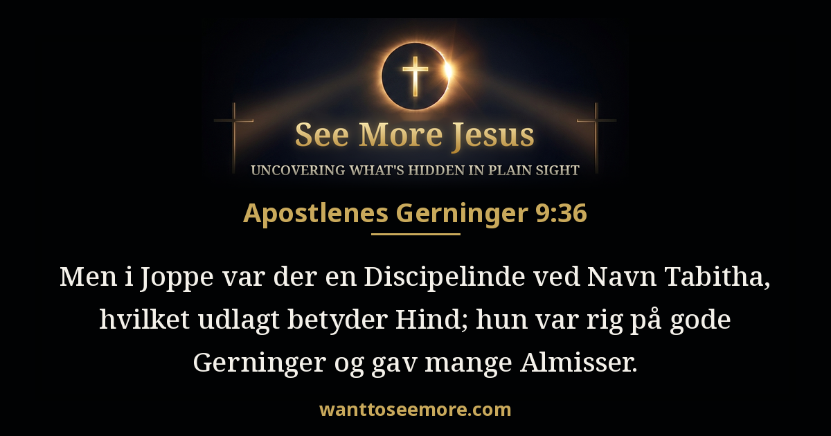 Acts 9:36