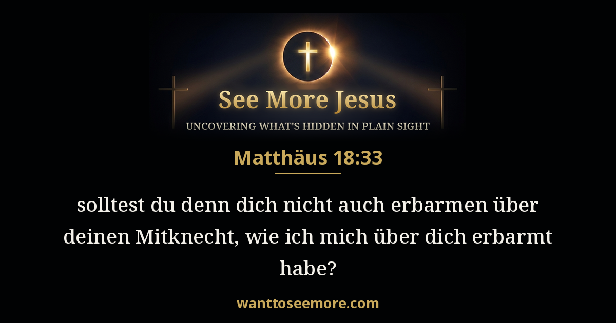 Matthew 18:33