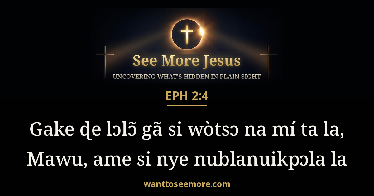 Ephesians 2:4