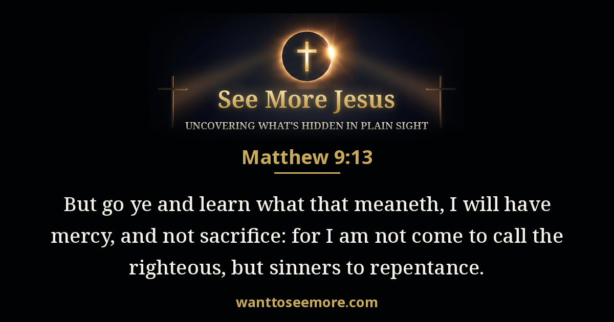 Matthew 9:13