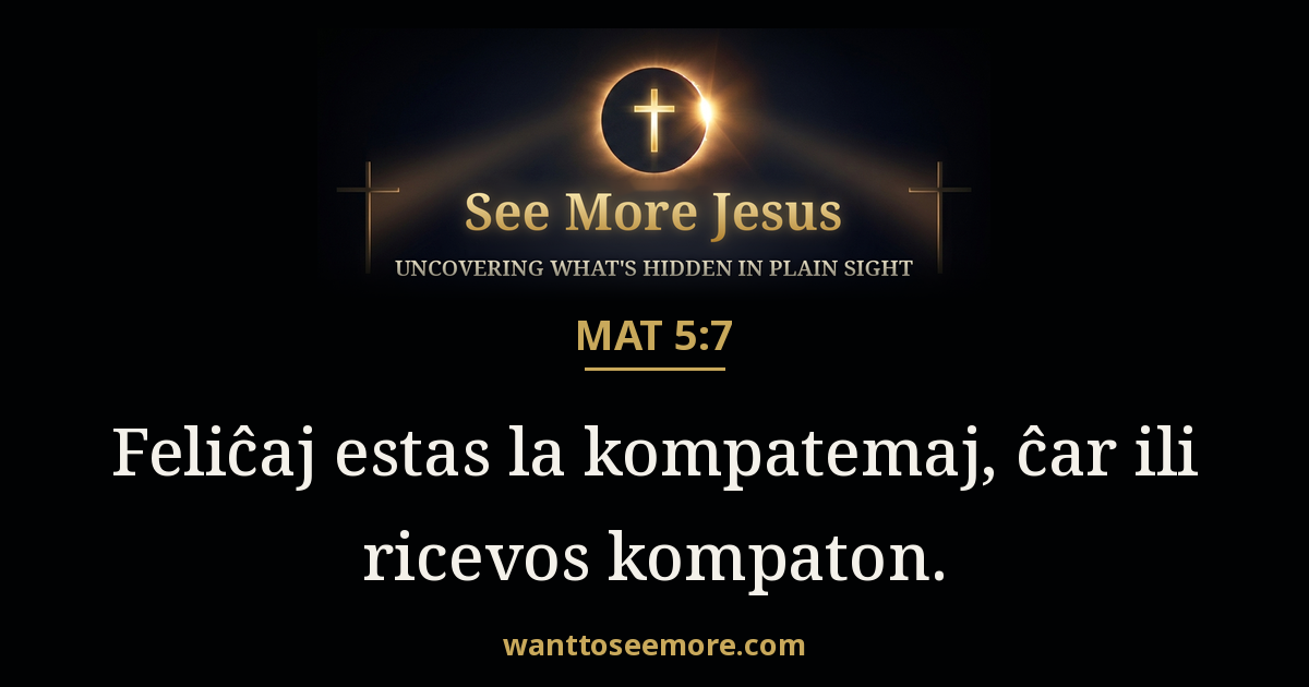Matthew 5:7