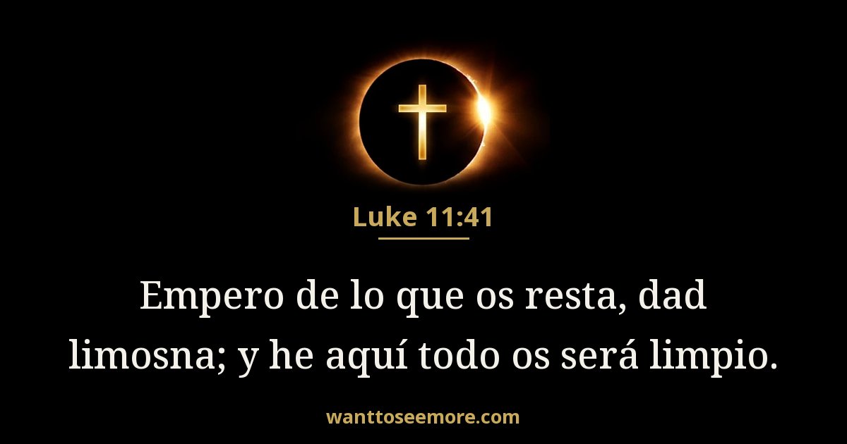 Luke 11:41