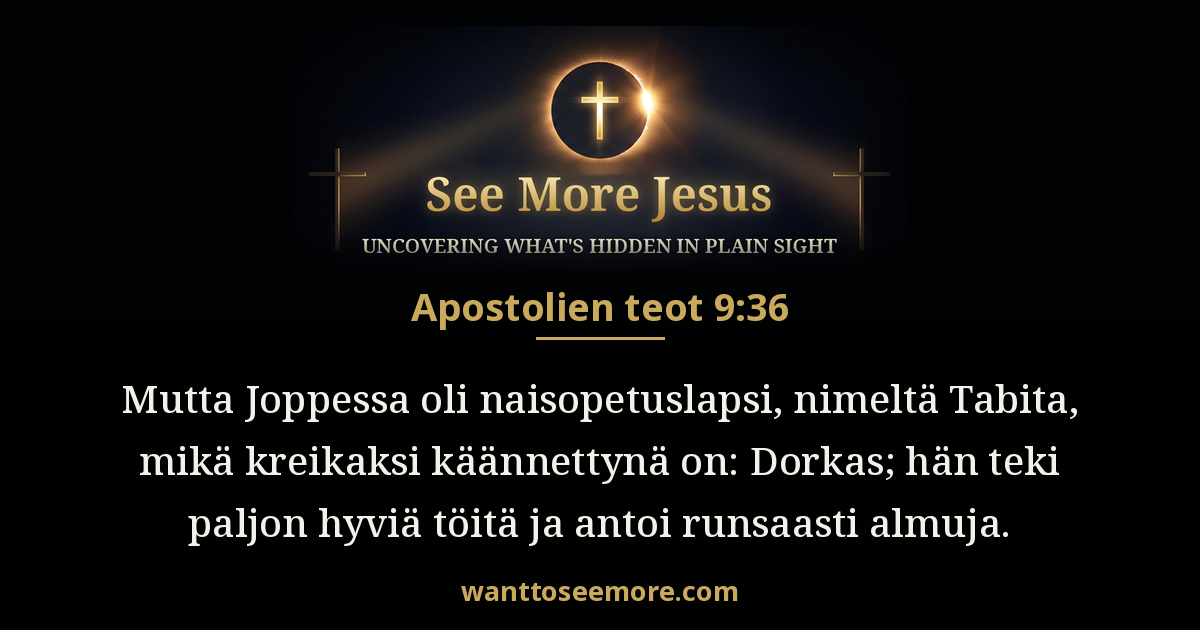 Acts 9:36