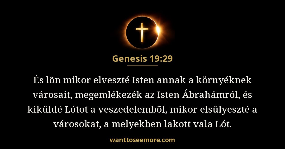 Genesis 19:29