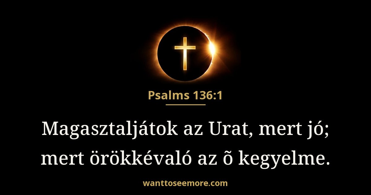 Psalms 136:1