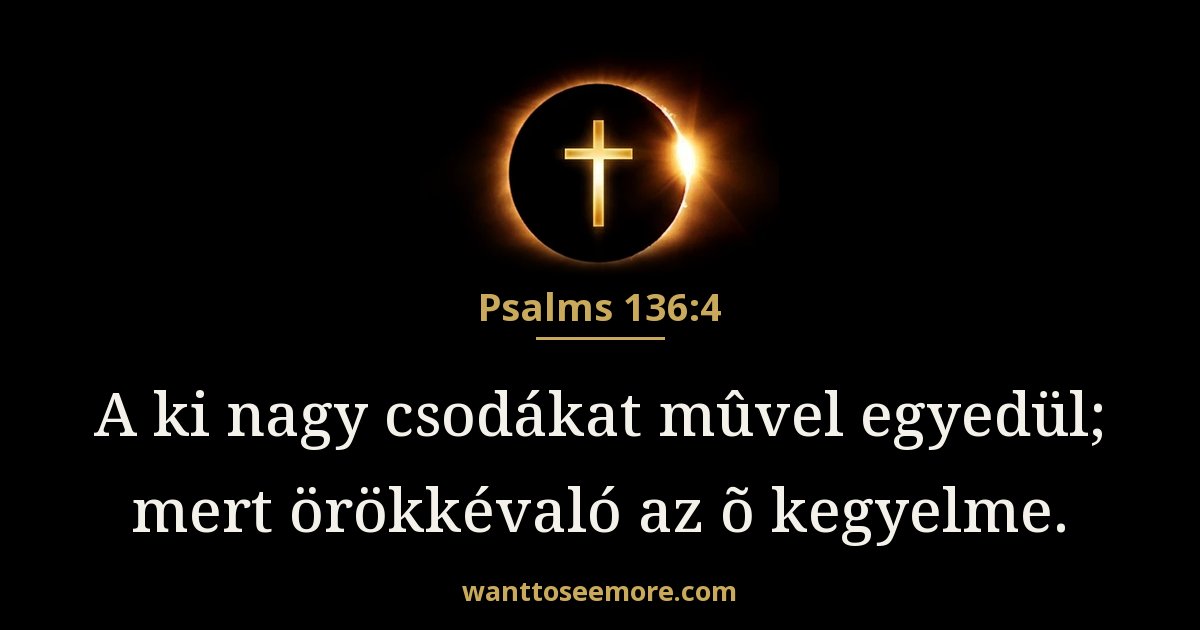 Psalms 136:4