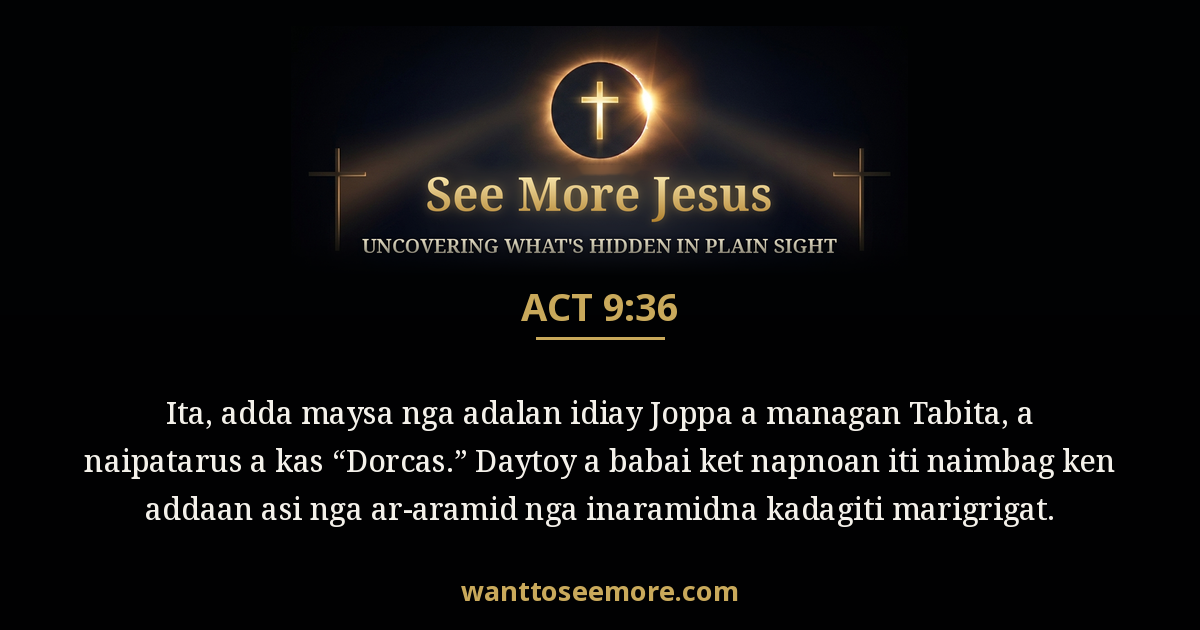 Acts 9:36
