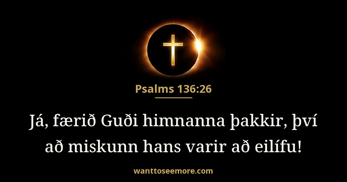 Psalms 136:26
