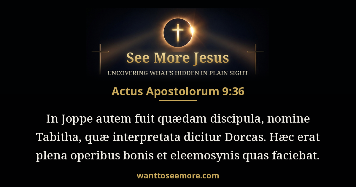 Acts 9:36