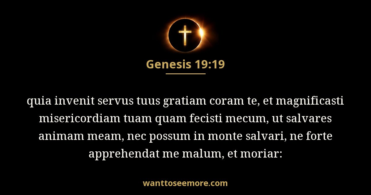 Genesis 19:19