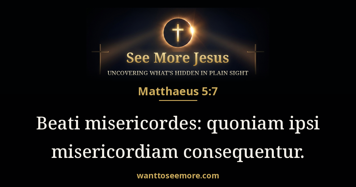 Matthew 5:7