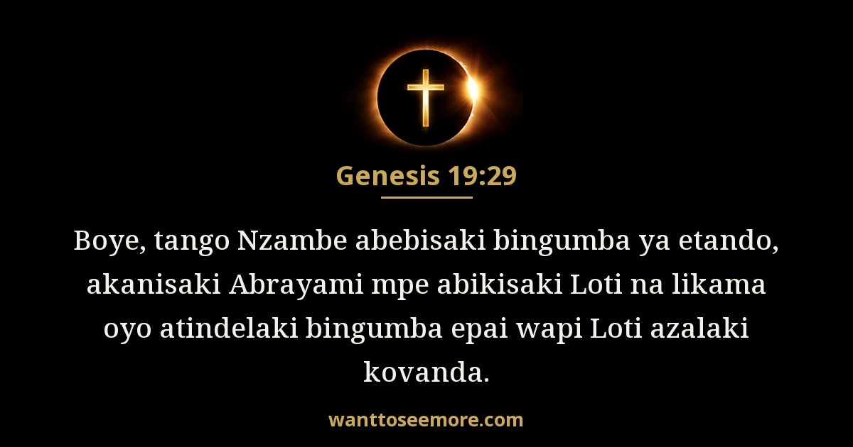 Genesis 19:29