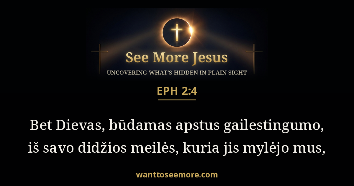 Ephesians 2:4