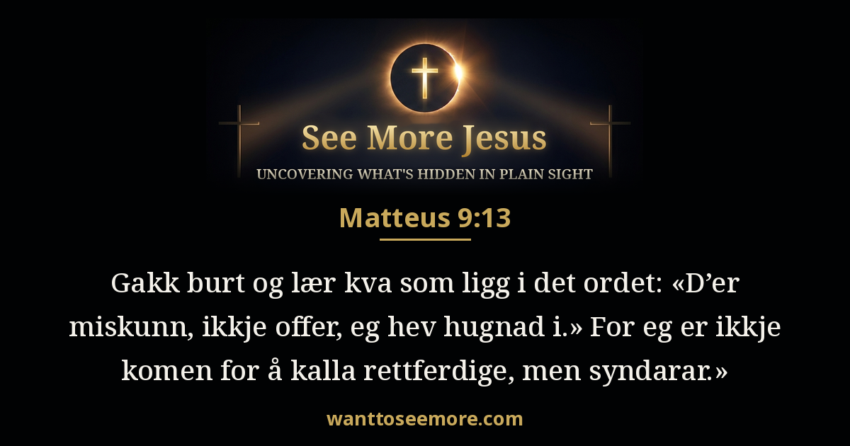 Matthew 9:13