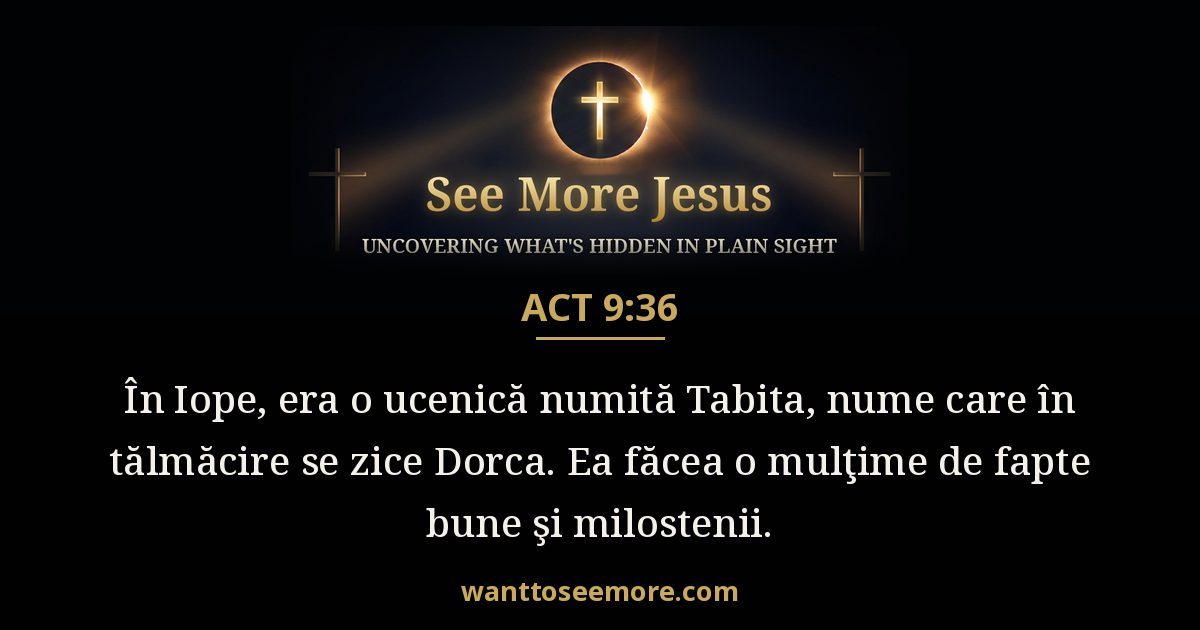 Acts 9:36