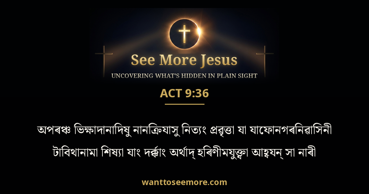 Acts 9:36