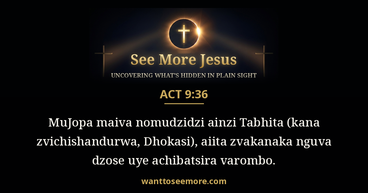 Acts 9:36