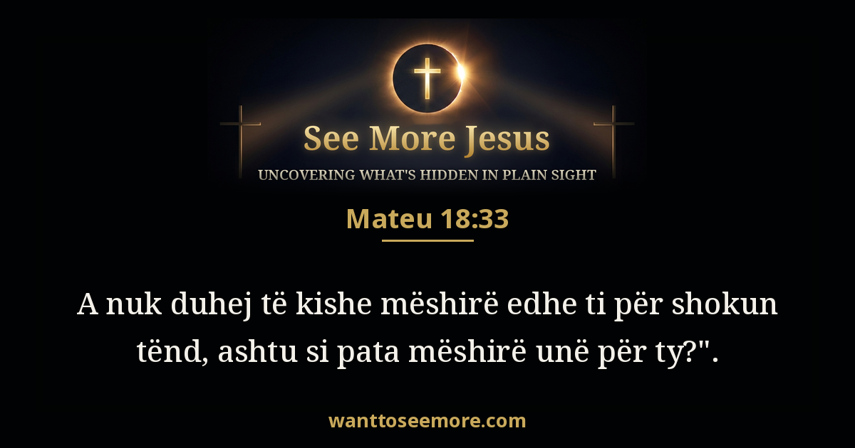 Matthew 18:33
