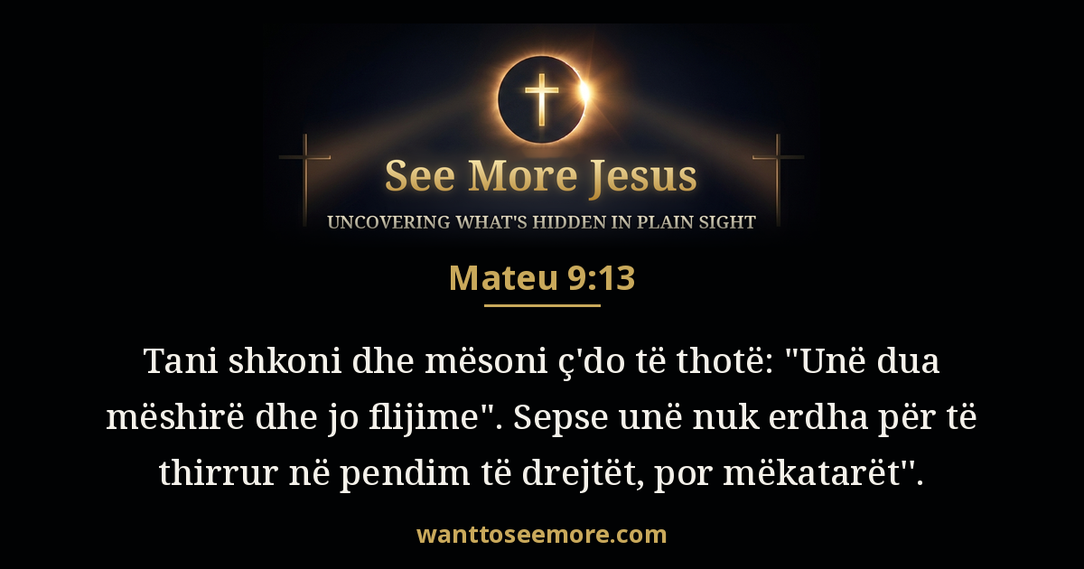 Matthew 9:13