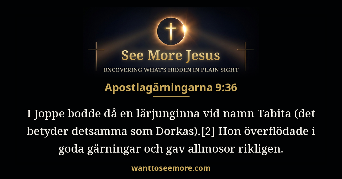 Acts 9:36