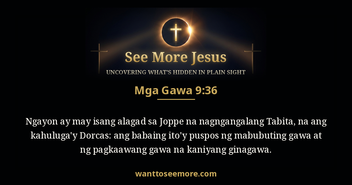 Acts 9:36