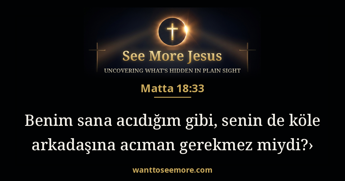 Matthew 18:33