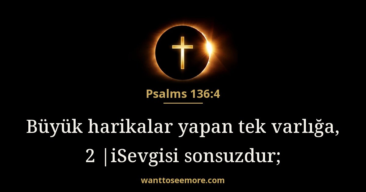 Psalms 136:4