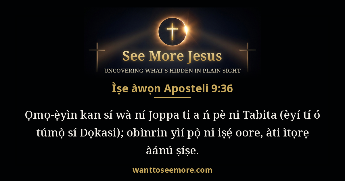 Acts 9:36