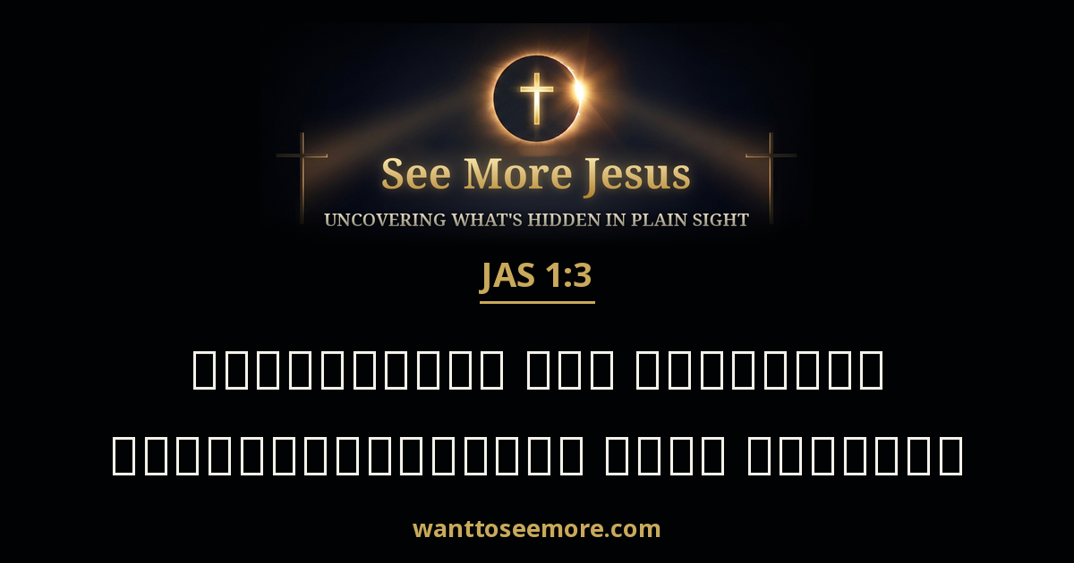 James 1:3