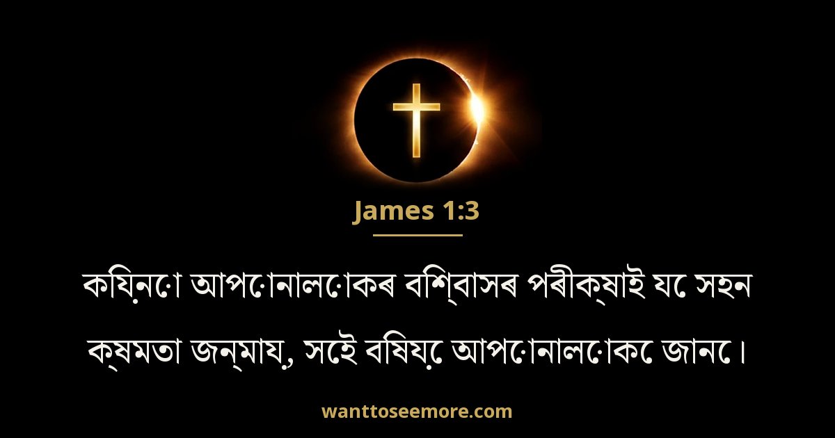 James 1:3