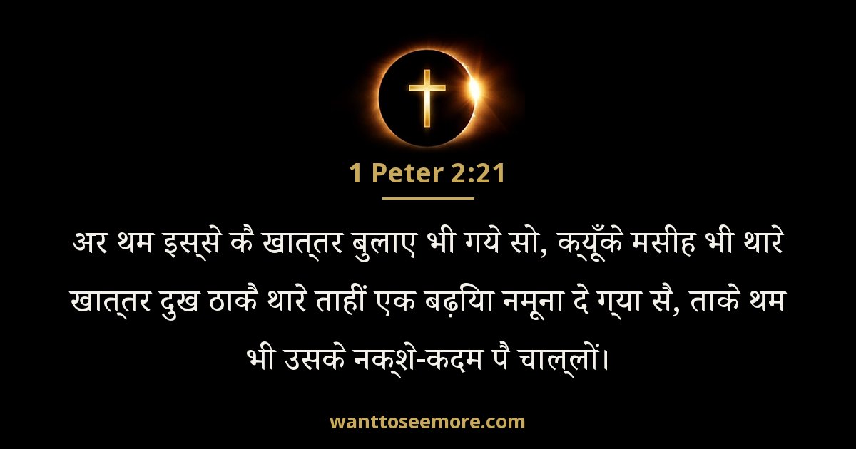 1 Peter 2:21