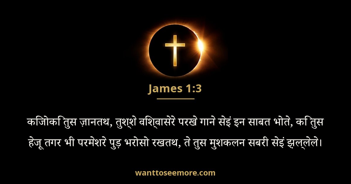James 1:3