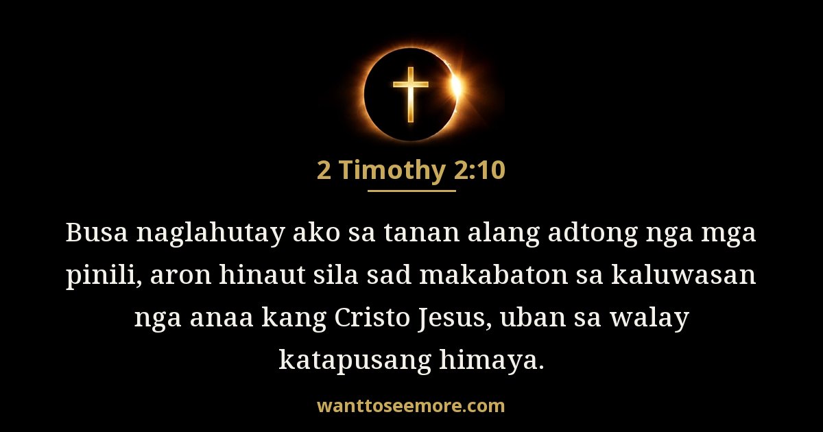 2 Timothy 2:10