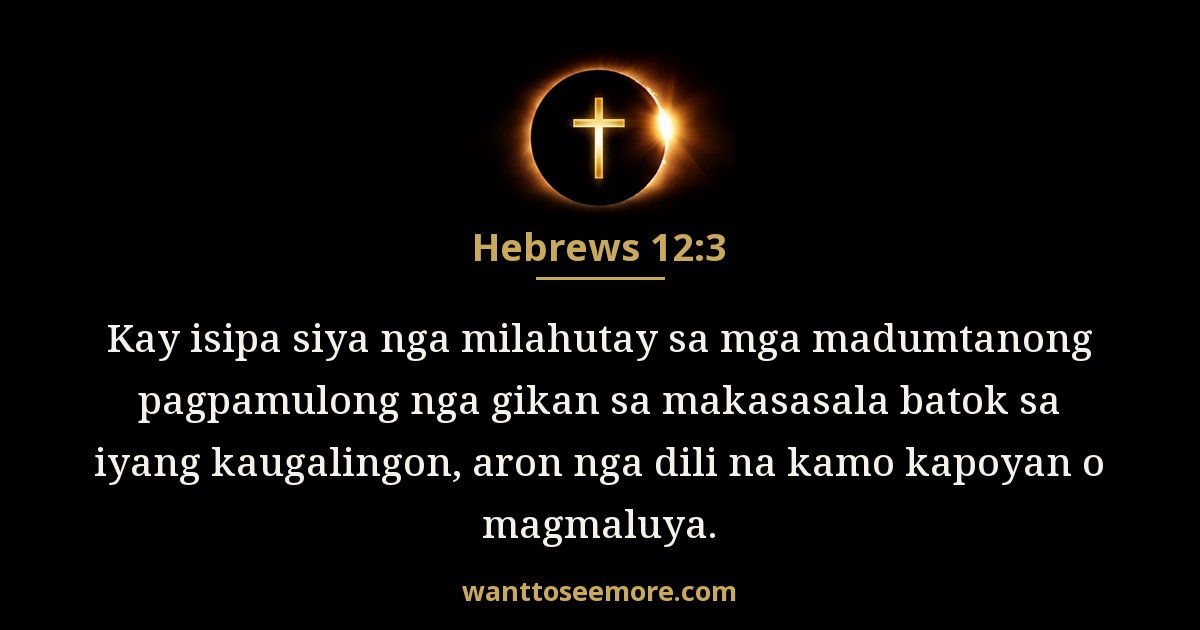 HEB 12:3