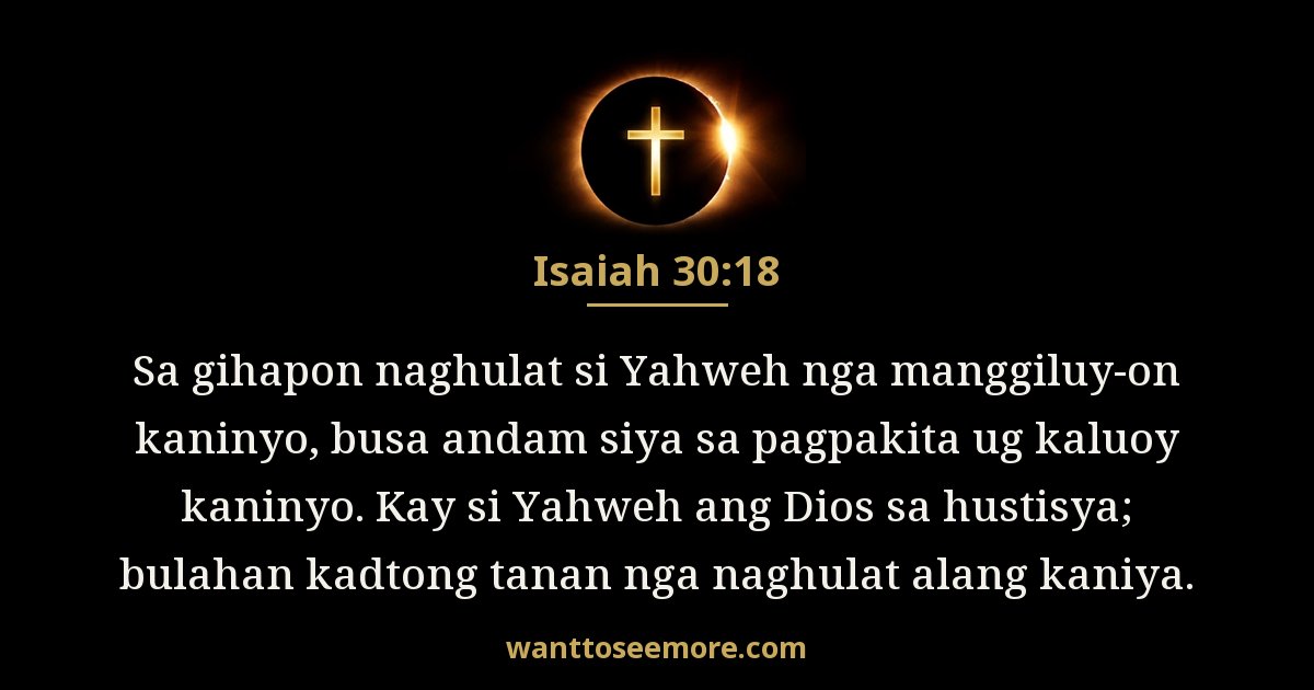 Isaiah 30:18