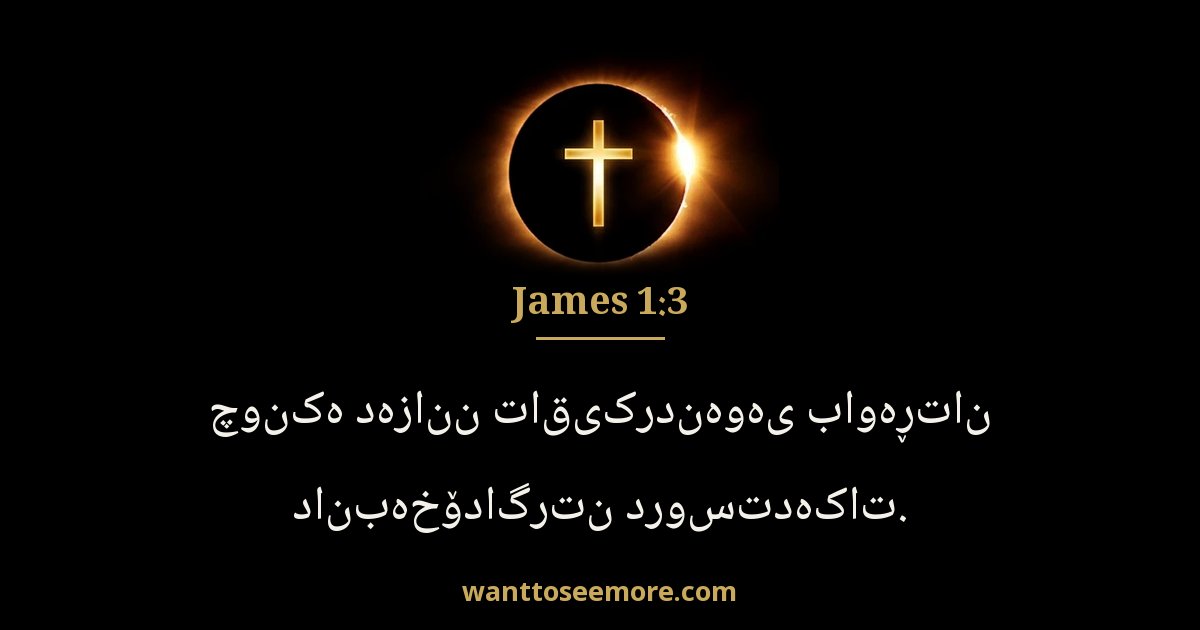 James 1:3