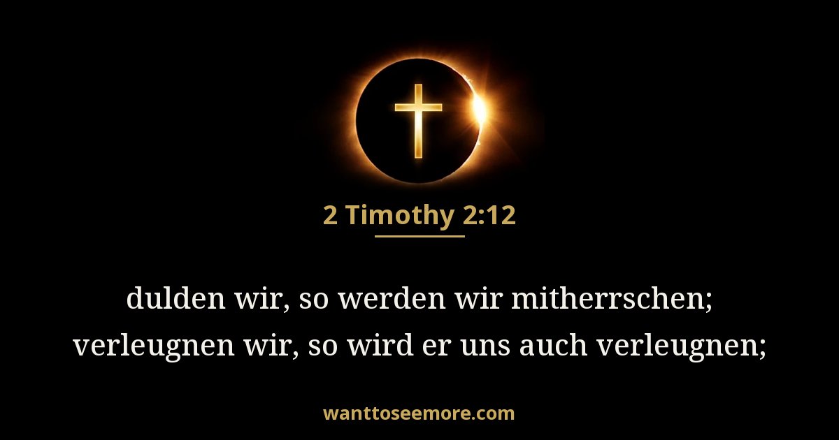2 Timothy 2:12