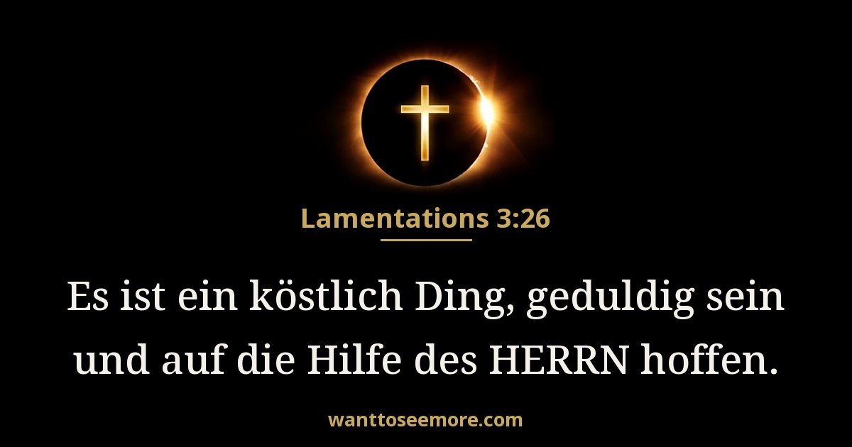 Lamentations 3:26