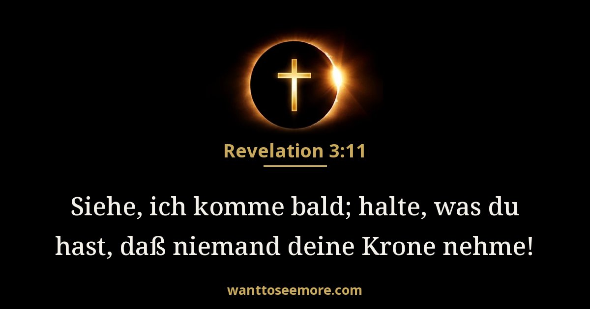 Revelation 3:11