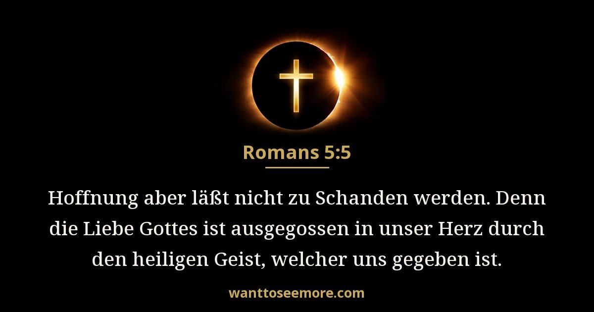 Romans 5:5